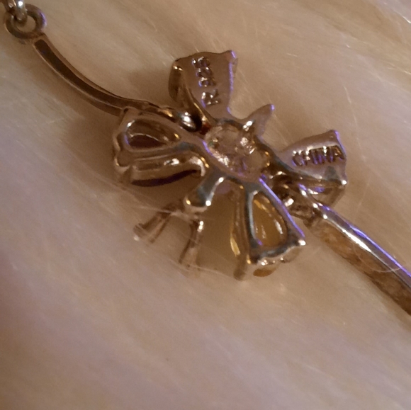 925 signed Prongset gemstone Sterling butterfly genuine Silver bracelet 7in Gift - Picture 8 of 16